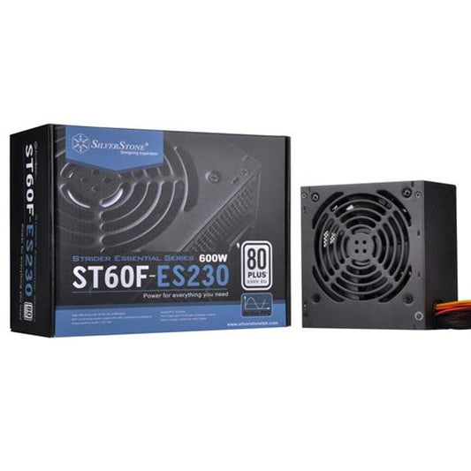 SilverStone Strider Essential Series SST-ST60F-ES230 80+ White Non Modular PSU (600 Watt)