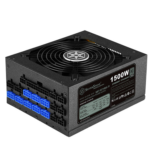 SilverStone Strider Titanium Series SST-ST1500-TI 80+ Titanium Fully Modular PSU (1500 Watt)