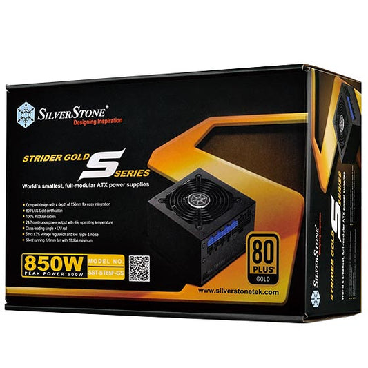 SilverStone Strider Gold ST85F-GS 80+ Gold Fully Modular PSU (850W)