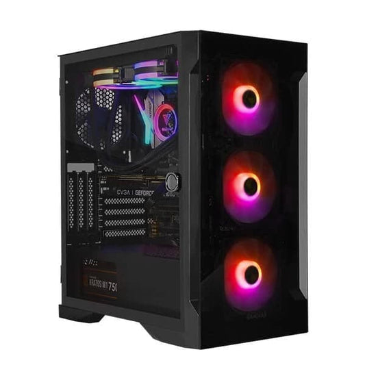 GAMDIAS Talos E2 Elite ARGB ATX Mid Tower Cabinet (Black)