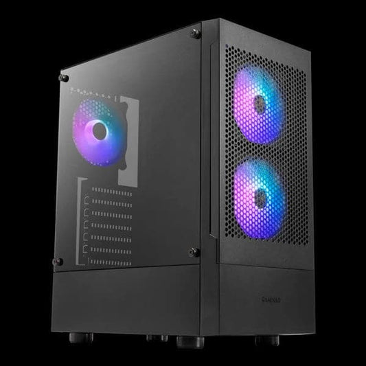 Gamdias Talos E3 Mesh ARGB (ATX) TG Mid Tower Cabinet (Black)