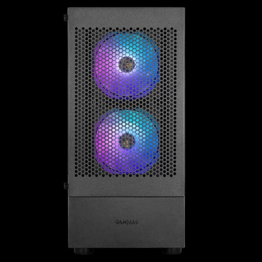 Gamdias Talos E3 Mesh ARGB (ATX) TG Mid Tower Cabinet (Black)