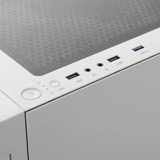 GAMDIAS Talos E3 Mesh ARGB ATX Mid Tower Cabinet (White)