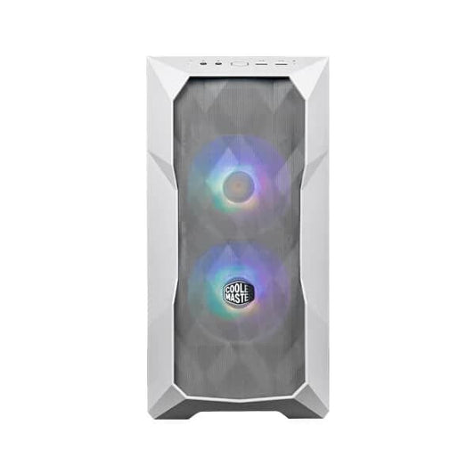 Cooler Master TD300 Mesh ARGB Mini Tower Cabinet (White)