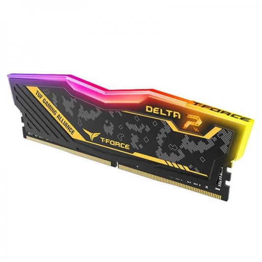 TeamGroup T-Force Delta TUF RGB 32GB (16GBx2) 3200MHz DDR4 RAM (Black)