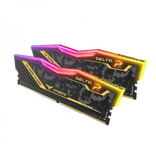 TeamGroup T-Force Delta TUF RGB 32GB (16GBx2) 3200MHz DDR4 RAM (Black)