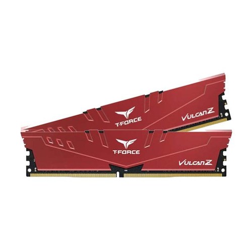 TeamGroup T-Force Vulcan Z Series 8GB (8GBX1) 3200MHZ DDR4 RAM (RED)