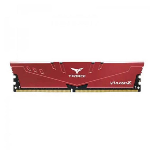 TeamGroup T-Force Vulcan Z 32GB (32GBx1) 3200MHz DDR4 RAM (Red) (TLZRD432G3200HC16C01)