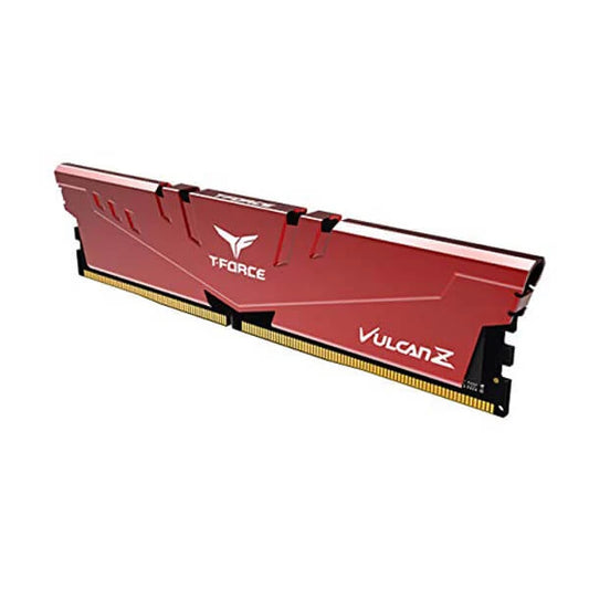 TeamGroup T-Force Vulcan Z 32GB (32GBx1) 3600MHz DDR4 RAM (Red) (TLZRD432G3600HC18J01)
