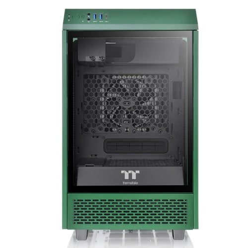 Thermaltake The Tower 100 TG Mini Tower Cabinet (Racing Green)
