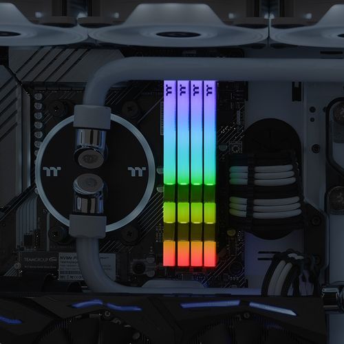 Thermaltake TOUGHRAM RGB 16GB (8GBx2) 3200MHz DDR4 RAM (White)