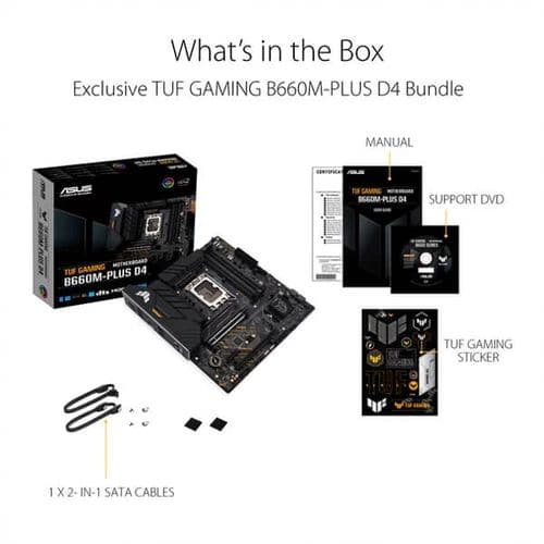 Asus TUF Gaming B660M-Plus DDR4 Motherboard