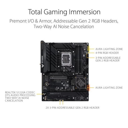 Asus TUF Gaming Z790 Plus Wi-Fi D4 ATX Motherboard