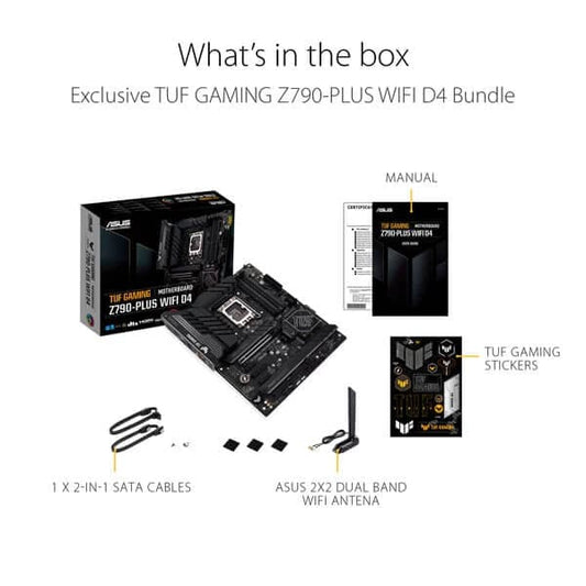 Asus TUF Gaming Z790 Plus Wi-Fi D4 ATX Motherboard