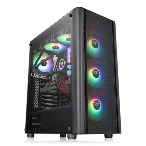 Thermaltake V250 TG Air ARGB Mid Tower Cabinet (Black)