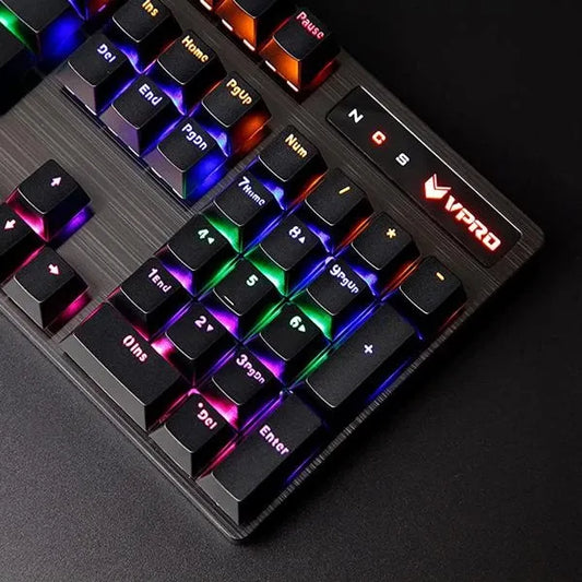 Rapoo V500 Pro Mechanical Gaming Keyboard (Black) ( 6940056177230 )