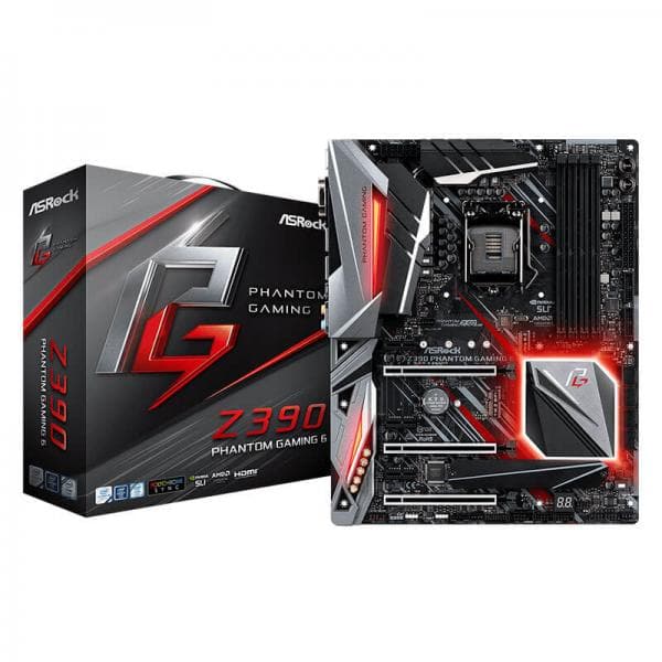 Buy AsRock Z390 Phantom Gaming 6 Motherboard | EliteHubs.com