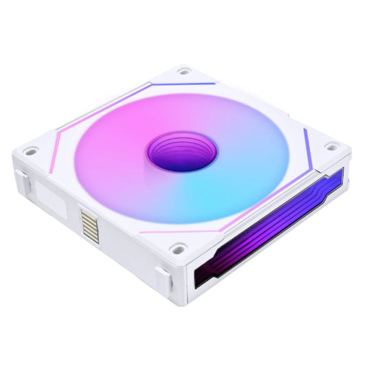 LIAN LI UNI SL Infinity Reverse Blade 140 140mm ARGB Cabinet Fan (White) (Single Pack)