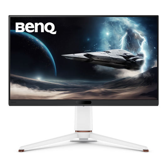BENQ Mobiuz EX271U 27 Inch 4K UHD 165Hz IPS Panel 95% SRGB 1MS AMD FreeSync Gaming Monitor (White)