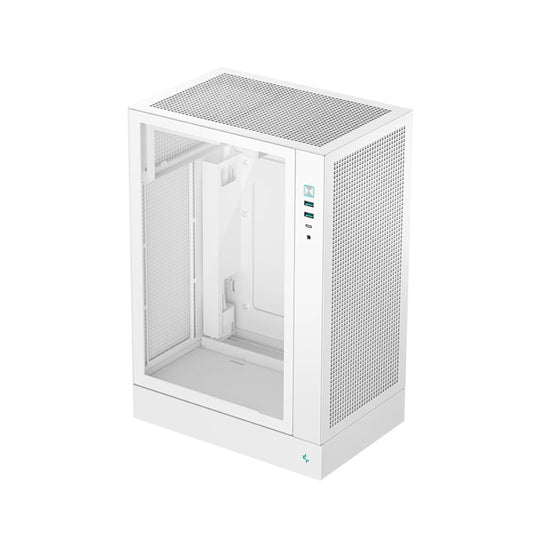 DEEPCOOL CH170 Plus MATX Mid Tower Cabinet ( White )