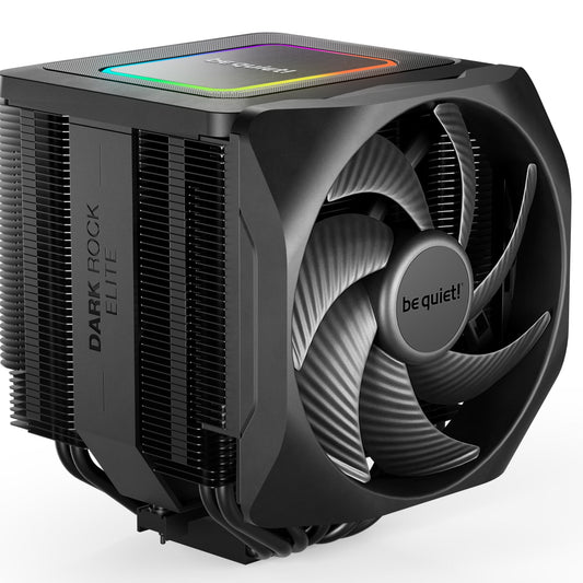 BE Quiet Dark Rock Elite 135mm Dual Tower CPU Air Cooler  ( Black )