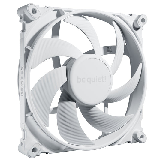BE QUIET Silent Wings 4 140mm Non-RGB PWM High Speed Cabinet Fan ( White ) ( Single Pack )