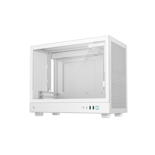 DEEPCOOL CH160 Plus MATX Mini Tower Cabinet ( White )