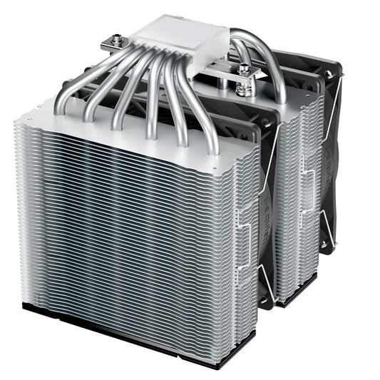 BE QUIET Pure Rock Pro 3 Non-RGB 120mm Dual Tower Air Cooler ( Silver )