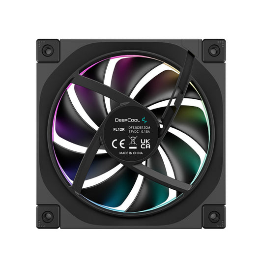 DEEPCOOL FL12R 3 in 1 ARGB Cabinet Fan ( Black ) ( Triple Pack )