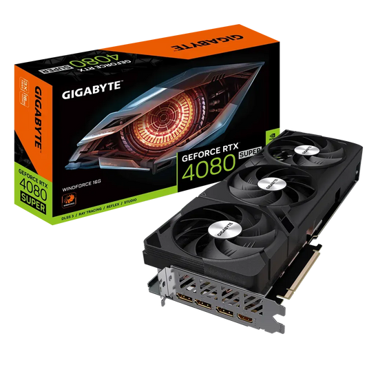GIGABYTE GeForce RTX 4080 Super Windforce OC 12GB Nvidia Graphic Card