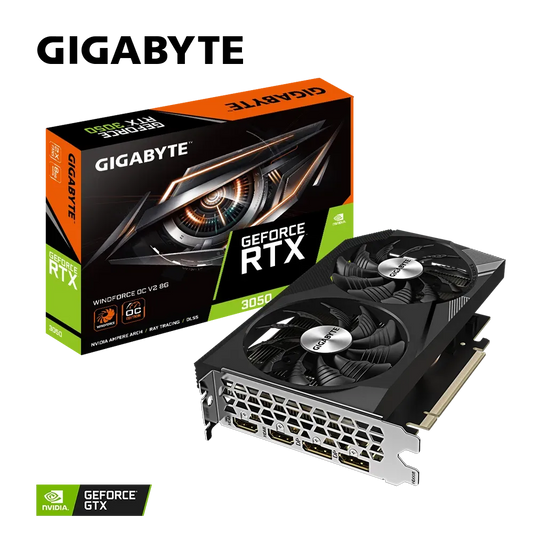 GIGABYTE GeForce RTX 3050 WindForce OC V2 8GB Nvidia Graphic Card