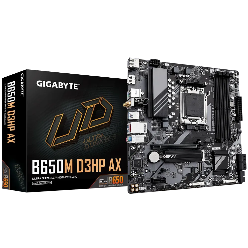 Buy GIGABYTE B650M D3HP AX DDR5 AMD Motherboard | Elitehubs.com– EliteHubs