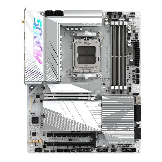 GIGABYTE X670E Aorus Pro X DDR5 AMD Motherboard (White)