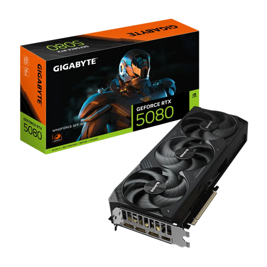 GIGABYTE Geforce RTX 5080 WindForce SFF 16GB NVIDIA Graphic Card