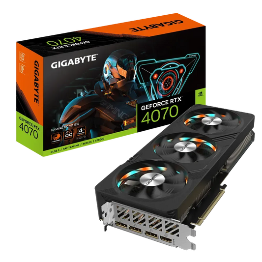 GIGABYTE RTX 4070 Gaming OC V2 12GB NVIDIA Graphic Card