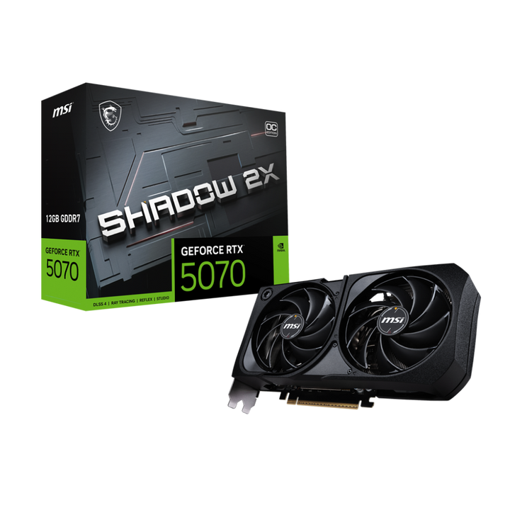 Buy MSI GeForce RTX 5070 Shadow 2X OC 12GB Nvidia Graphic Card ...