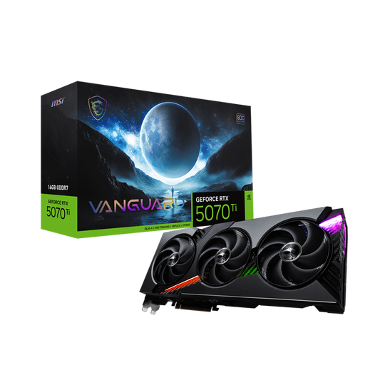 MSI GeForce RTX 5070 Ti Vanguard SOC 16GB Nvidia Graphic Card