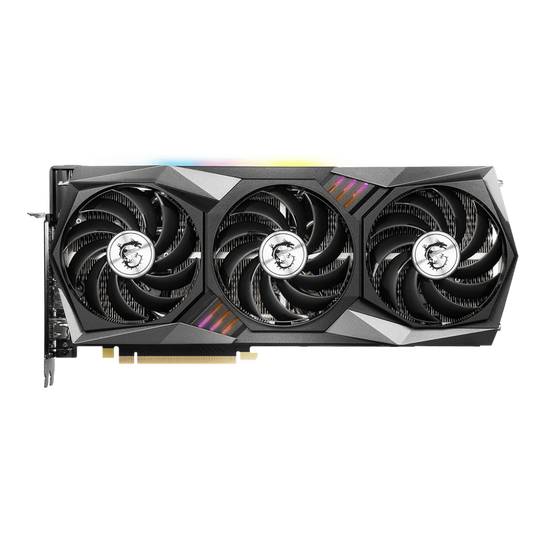 MSI GeForce RTX 3060 Gaming X Trio 12GB Nvidia Graphic Card