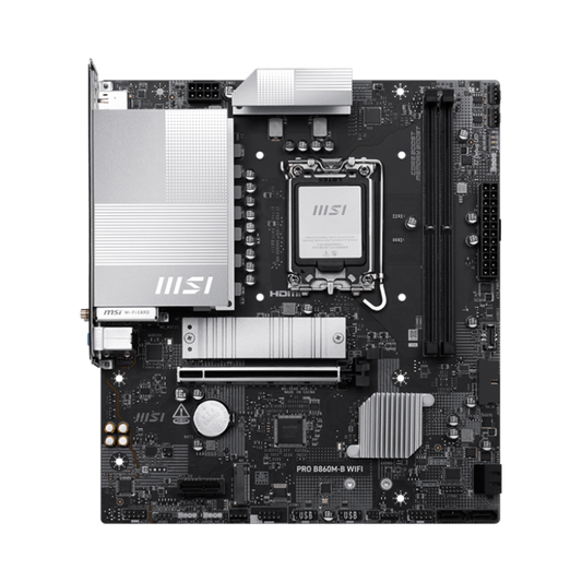 MSI Pro B860M-B Wifi7 DDR5 Intel Motherboard
