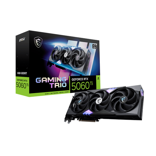 MSI GeForce RTX 5060 Ti Gaming Trio 8GB Nvidia Graphic Card