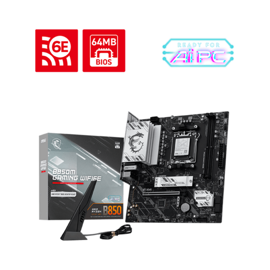 MSI B850M Gaming Wifi6e DDR5 AMD Motherboard