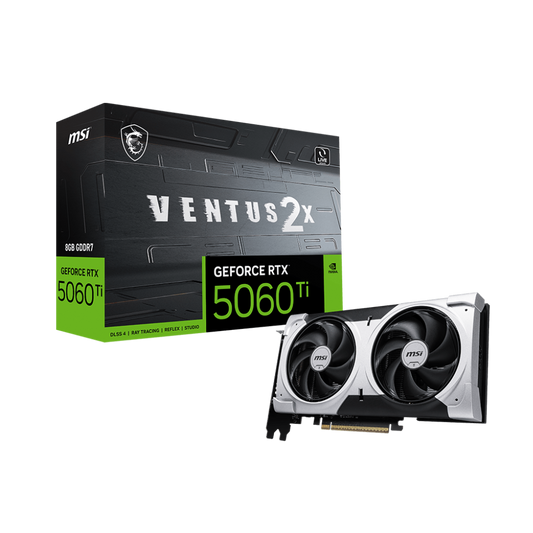 MSI GeForce RTX 5060 Ti Ventus 2X Plus 8GB Nvidia Graphic Card