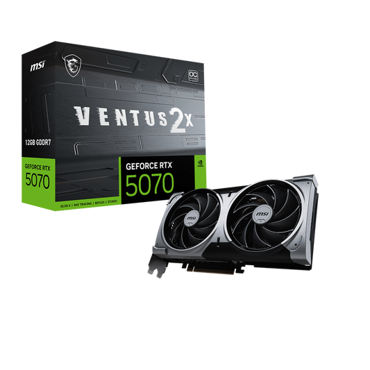 MSI GeForce RTX 5070 Ventus 2X OC 12GB Nvidia Graphic Card