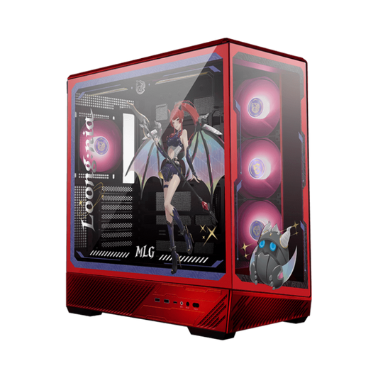 MSI Pano 130R ARGB ATX Mid Tower Cabinet ( Red )
