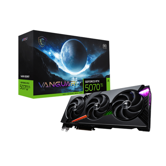 MSI GeForce RTX 5070 Ti Vanguard OC 16GB Nvidia Graphic Card