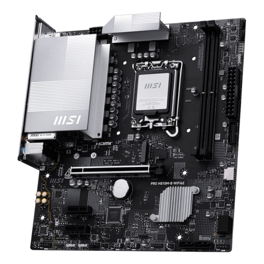 MSI Pro H810M-B Wifi6e DDR5 Intel Motherboard