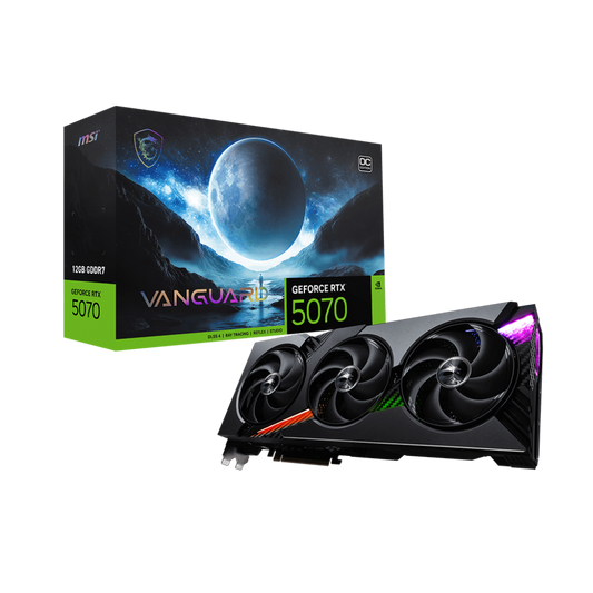 MSI GeForce RTX 5070 Vanguard OC 12GB Nvidia Graphic Card