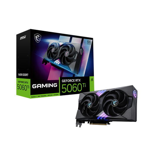 MSI GeForce RTX 5060 Ti Gaming OC 16GB NVIDIA Graphic Card