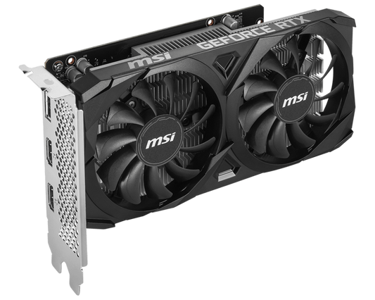 MSI GeForce RTX 3050 Ventus 2X E OC 6GB Nvidia Graphic Card