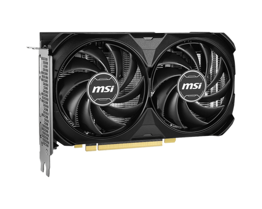 MSI GeForce RTX 4060 Ti 8G VENTUS 2X BLACK E1 OC Nvidia Graphic Card